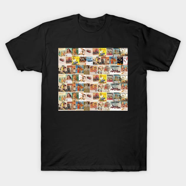 Vintage Magazine Ads T-Shirt by RetroSalt